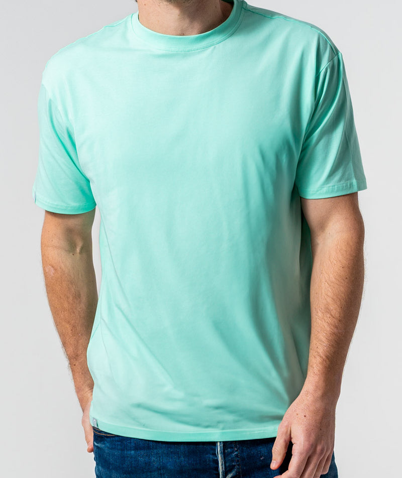 Miami Green The Base - Classic fit T-shirt in Pastel Green