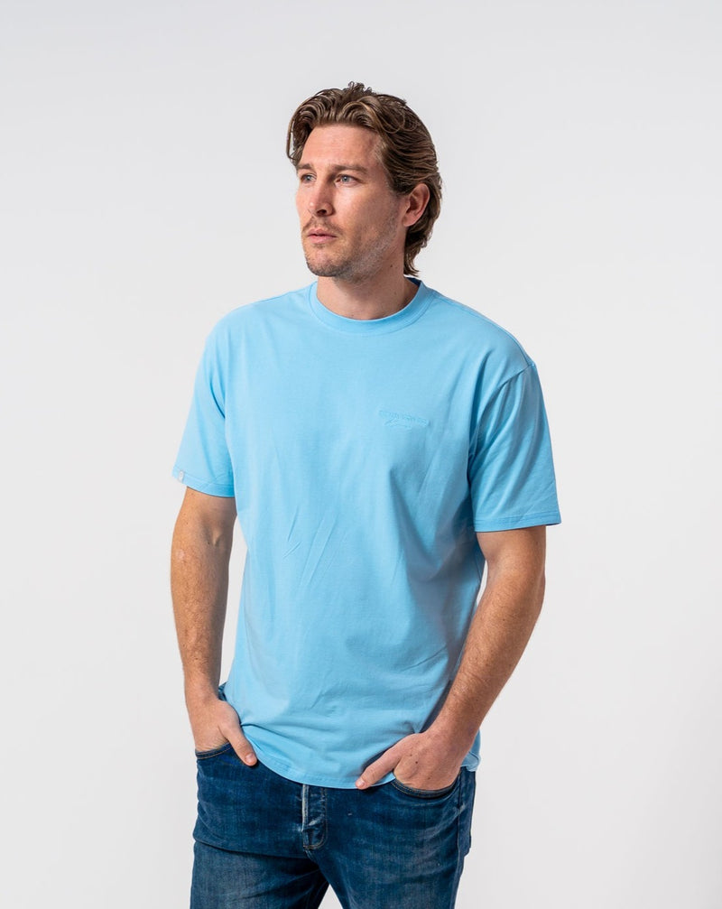 Miami Blue Classic fit T-shirt in Pastel Blue