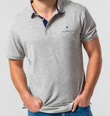 The Original Polo - Classic fit Polo Shirt in Grey with Navy accents