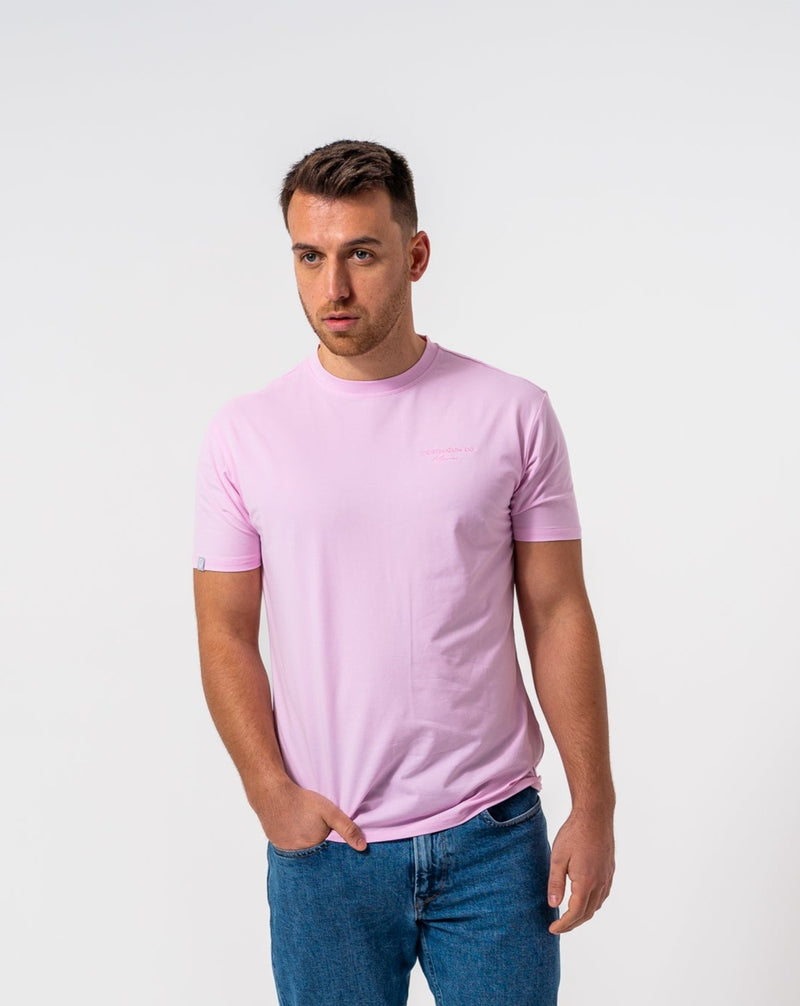 Miami Pink Classic fit T-shirt Pastel Pink